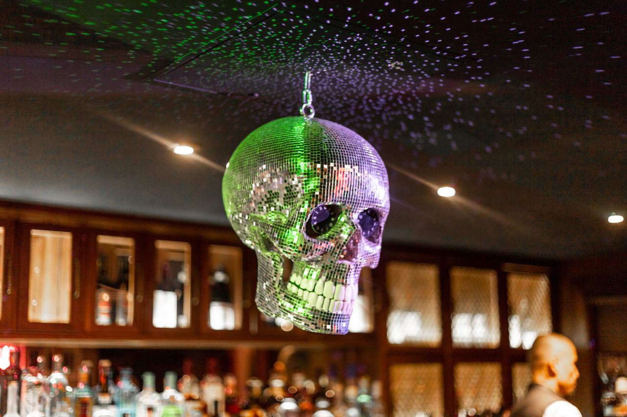 Damien Hirst Disco Skull