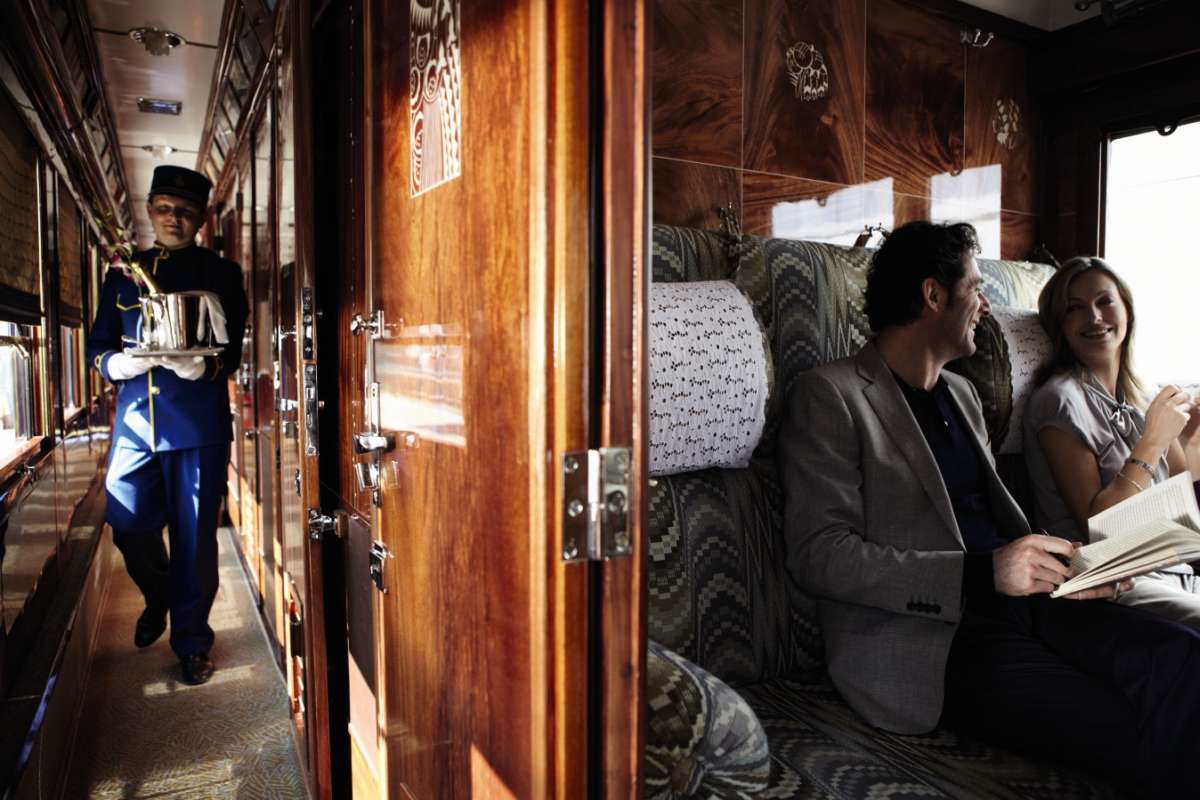 Venice Simplon-Orient-Express - corridor and cabin