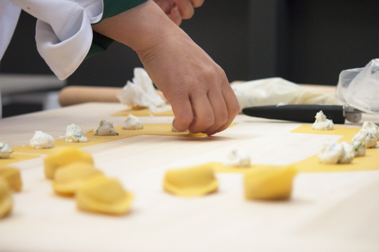 Eataly making pasta