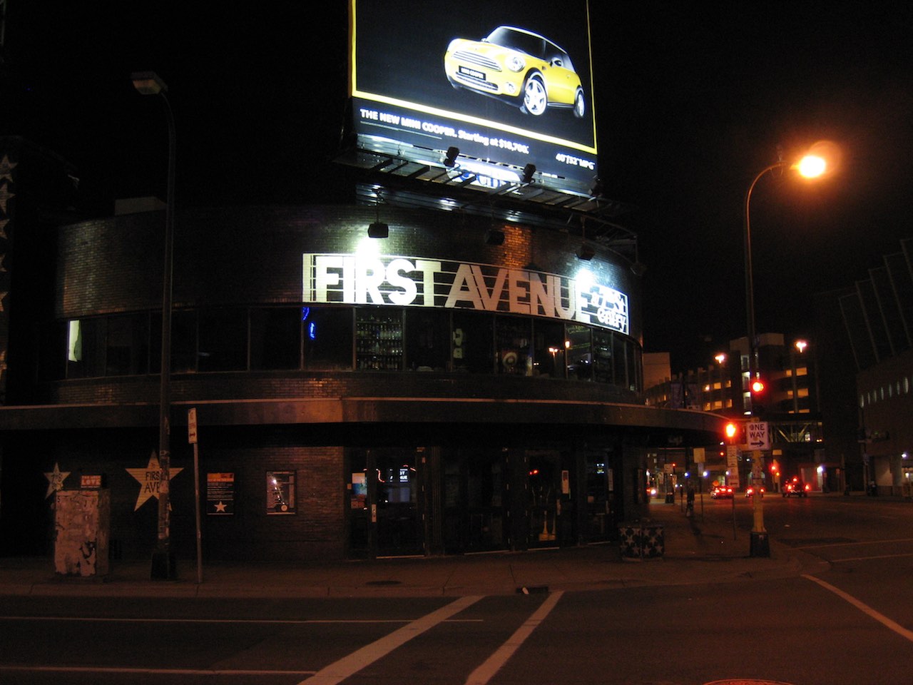 First Avenue club, Minneapolis