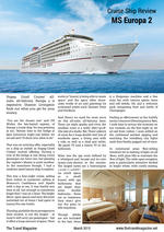 PDF thumb: Cruise Ship Review Europa 2